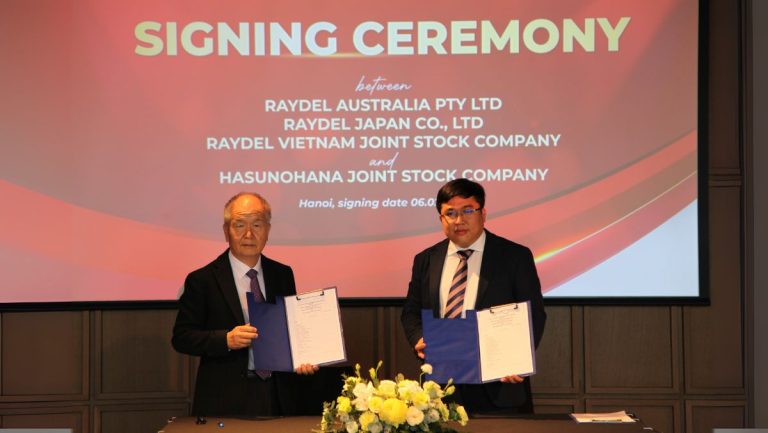 Raydel bắt tay Hasu No Hana mang sản phẩm đến Việt Nam