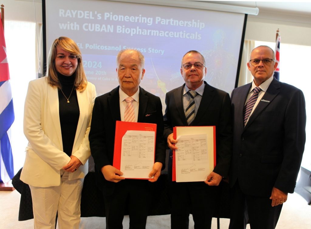 Raydel hợp tác CNIC Cuba thành lập liên doanh dược phẩm