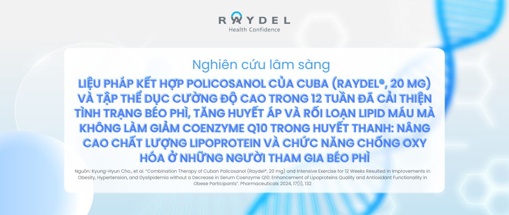 Policosanol cải thiện cân nặng và huyết áp ở người béo phì